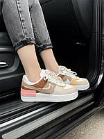 Женские кроссовки Nike Air Force 1 SHADOW Brown