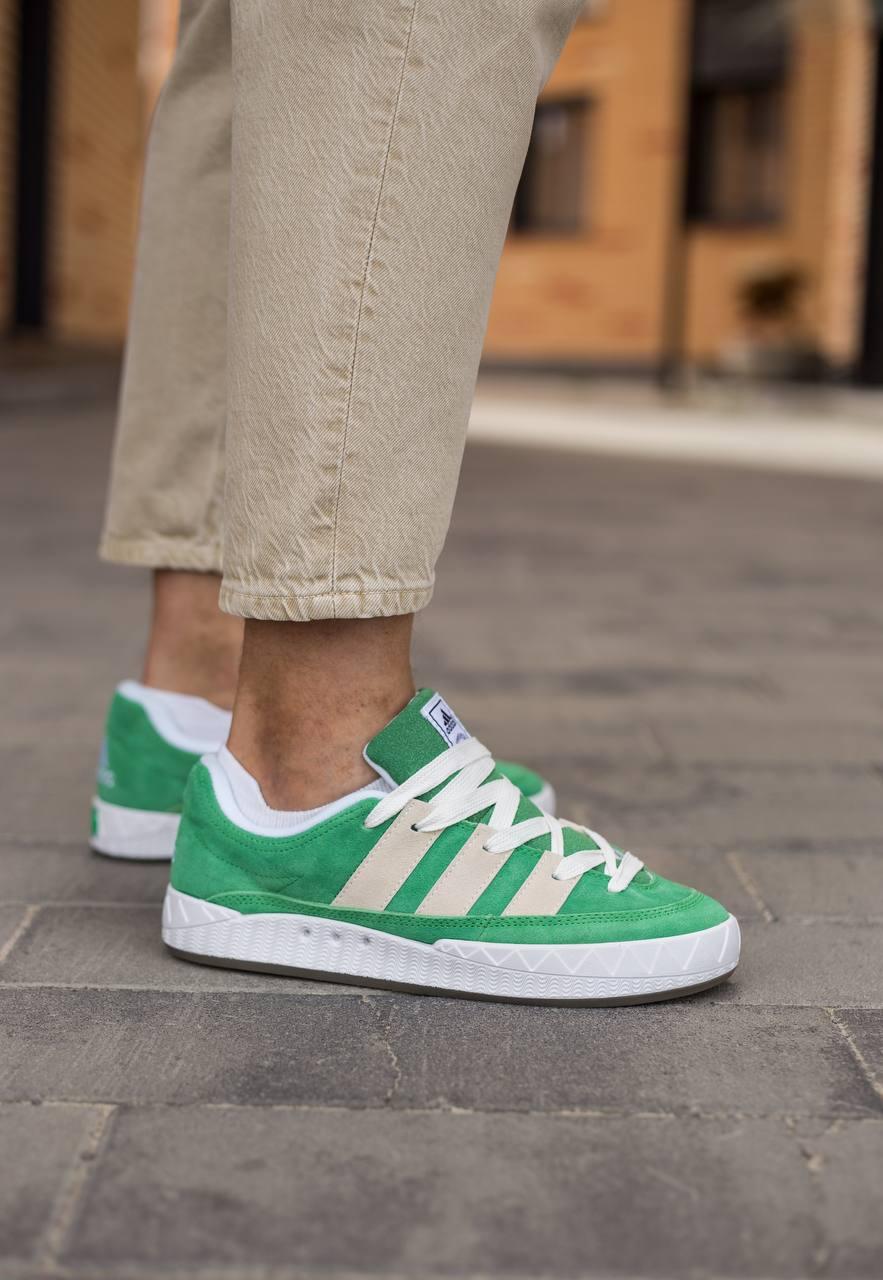 Чоловічі Кросівки Adidas Adimatic Green White 40-41-42-43-44