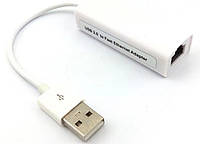 Мережева карта USB 2.0 100 Мбіт / с RTL8152B LAN адаптер мережевий ethernet RJ45 (533740738) Білий