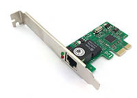 Сетевая карта гигабит PCI-E (RTL8111C) 100/1000 Mbit Ethernet lan RJ45 (535558934)