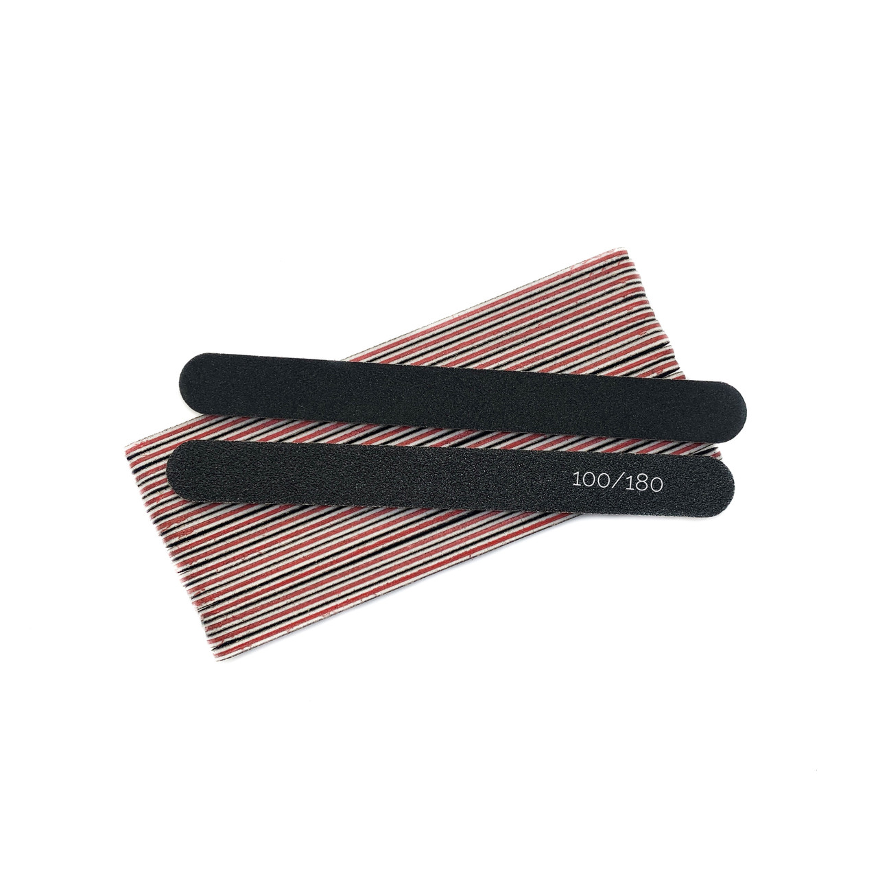 Пилка пряма чорна Magic Girl 100/180грит, упаковка 20 шт, фото 1