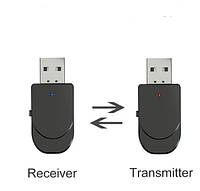 Блютуз Адаптер KN330 Bluetooth 5.0 2 в 1 аудио приемник-передатчик 626853900