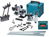 Фрезер Makita 710W + АДАПТЕР + РЕЙКА RT0702CX2J