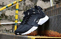 Мужские кроссовки Nike Huarache x Acronym Black White 1