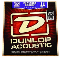 Струни для акустичної гітари Dunlop DAP1152 Phosphor Bronze Medium Ligh (011-052)