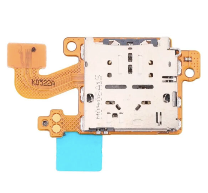 Шлейф для Samsung T970 Galaxy Tab S7+/T976B, з роз'ємом Sim-карти, оригінал (54)