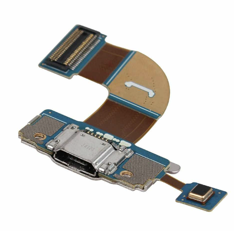Шлейф для Samsung T321 Galaxy Tab Pro 8.4/T325, версія 3G, з роз'ємом зарядки, з мікрофоном, оригінал (84), фото 1