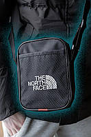 Сумка The North Face чорний месендер через плече Зе норт фейс барсетка