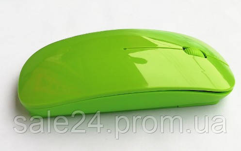 Комп&#039;ютерна бездротова мишка Wireless Bluetooth Mouse оптична миша (370601996) (бездротова миша) Зелена