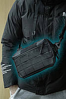 Сумка кобура чоловіча сумка через плече чорного кольору кобура