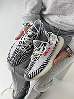 Женские кроссовки Adidas Yeezy Boost 350 V2 Zebra 2