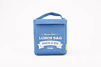 Термосумка Lunch Bag (Ланч Бег) Pack and Go "Lunch Bag M" голубой (LB305)