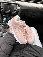 Женские кроссовки New Balance 574 Pink White 5