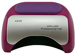 УФ LED+CCFL Гібридна лампа Master Professional (48 Вт) 10, 20, 30 сек (Рожева)