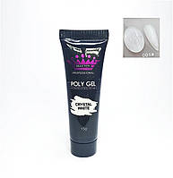 Poly Gel (CRYSTAL WHITE) 15 р. №1