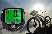 Беспроводной велосипедный компьютер SunDing SD-546C (SD-546 C) с подсветкой (554011455) вело велокомпьютер