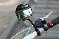 Велосипедное зеркало заднего вида велозеркало длинная ножка 543437644-3 Черный
