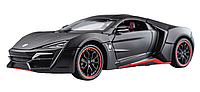 Машинка металлическая детская Lykan Hypersport Auto Expert Premium Черный