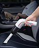 Автомобільний акумуляторний пилосос USAMS US-ZB253 MINI HANDHELD VACUUM CLEANER LEJ SERIES WHITE (XCQZB25301), фото 4