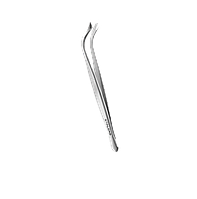 Пінцет для брів CLASSIC 10 TYPE 7 (широкі прямі кромки)