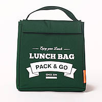 Термосумка Lunch Bag (Ланч Бег) Pack and Go "Lunch Bag M" зеленый (LB302)