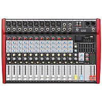 MixMaster ST-122P (USB/SD) Активный микшерный пульт