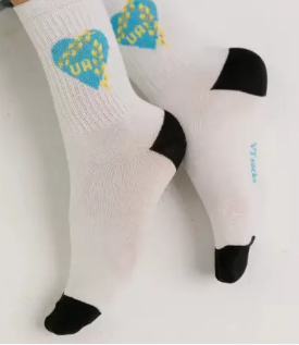 Шкарпетки жіночі "V$T" р.23-25 білий №44-012-1540/0159