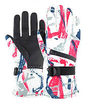 Гірськолижні рукавички зимові (до -20) для сноуборду, лиж водонепроникні вітрозахисні/непромокальні лижні "болоньові" (687133075)