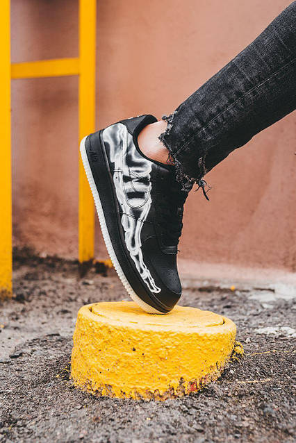 Nike Air Force 1 Skeleton QS Black ID 1881889875 2600 Prom.ua