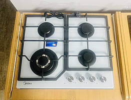 Газова поверхня Midea MG684TGW біла