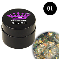 Гель для дизайну Glitz Gel