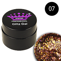 Гель для дизайну Glitz Gel 07