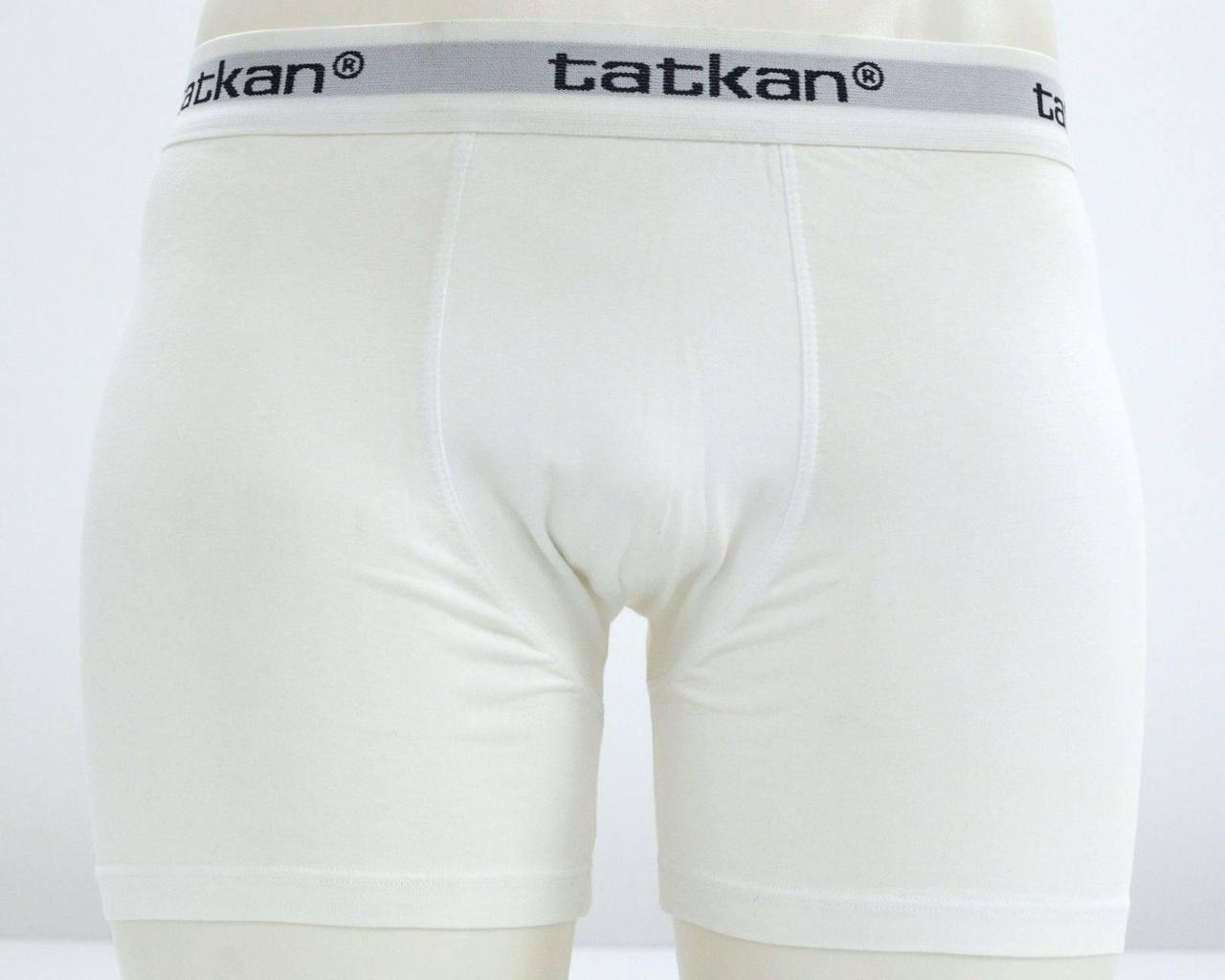 Труси боксери білі Tatkan 14569