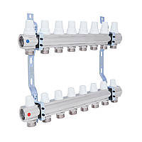Коллектор Icma 1" 8 выходов, без расходомера №K005