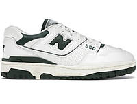 Женские кроссовки NB New Balance 550 White Green Leather