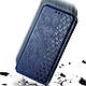 Шкіряний чохол книжка GETMAN Cubic (PU) для ZTE Blade A3 (2020) Штучна шкіра, Слот для візитки, Синій, фото 6