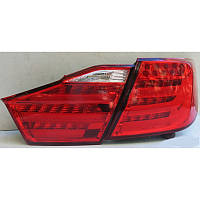 Задняя светодиодная оптика LED (задние фонари) для Toyota Сamry (V50) 2012-2014 (красная)