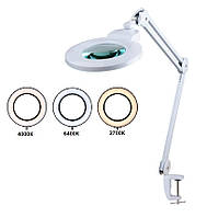 Безтіньова настільна лампа з лінзою  9006LED DOCTOR LAMP 12W 3000-4000-6000K з регулюванням яскравості