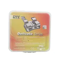 Брекеты Roth Delicate 0.18 с крючками 20 шт верх + низ D21-44 No4554