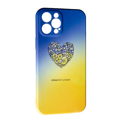 Силіконовий чохол Case UA для Apple iPhone 12 Pro Max Heart, фото 1