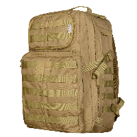Рюкзак тактический военный армейский для военных ВСУ с высококачественной ткани 40л 6672 Койот DM-11
