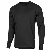 Лонгслив военный тактичечкий мужская армейская футболка с длинным рукавом S Черный DM-11