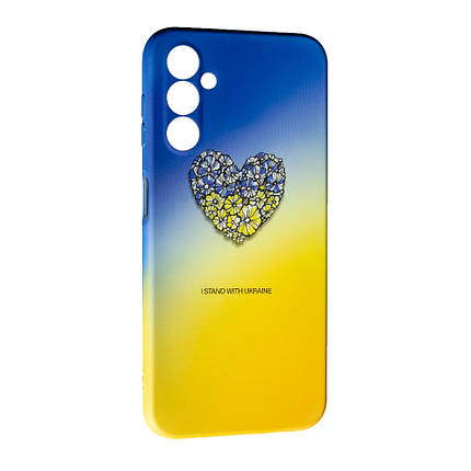 Силіконовий чохол Case UA для Samsung A14 Heart, фото 1