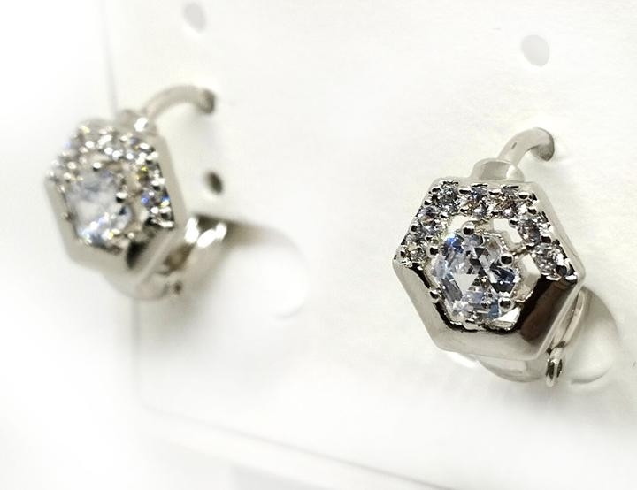 Сережки жіночі сріблясті XuPing, фото 1