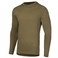 Лонгслив военный тактичечкий мужская армейская футболка с длинным рукавом S Олива GL-55