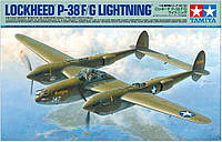 Набор для сборки модели самолета Lockheed P-38F/G Lightning Tamiya TAM61120 1:48(уценка)