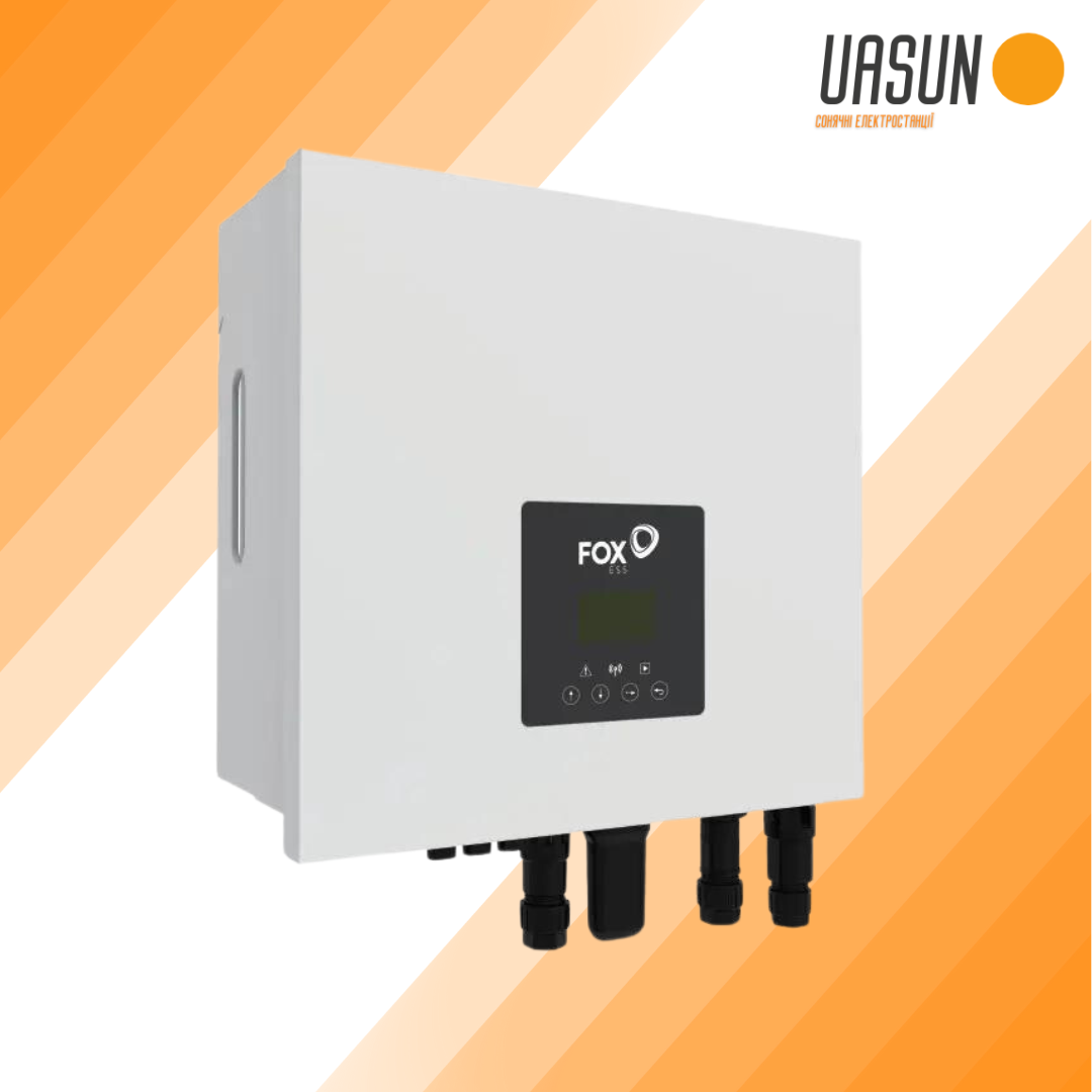 Трифазний безтрансформаторний гібридний інвертор FOX ESS Single Phase Hybrid 5-0-Е 5.0kW+WiFi