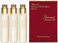 Набор Maison Francis Kurkdjian Baccarat Rouge 540 Extrait (Баккарат Руж 540 Екстракт) 3 x 11