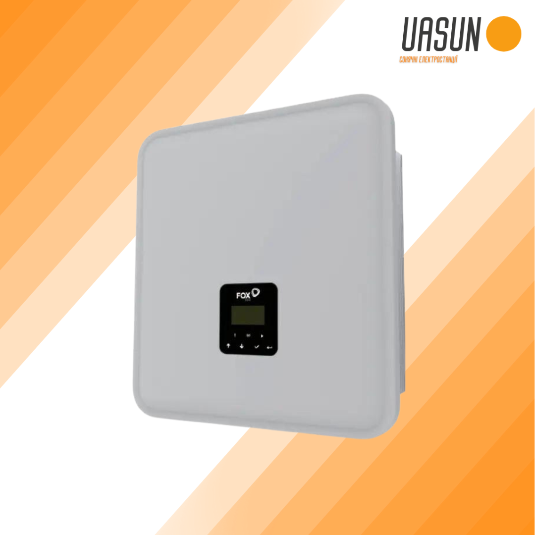 Гібридний інвертор трифазний, 10 кВт, FOX ESS H3-10.0-E, 2 MPPT, IP65, (високовольтний), фото 1