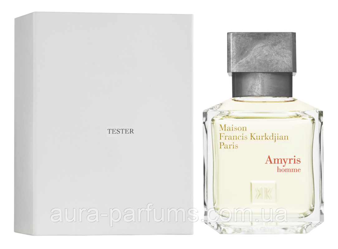 Чоловічі парфуми Maison Francis Kurkdjian Amyris Homme Tester (Мейсон Франсіс Куркджан Аміріс Хом) 70 ml/мл Тестер